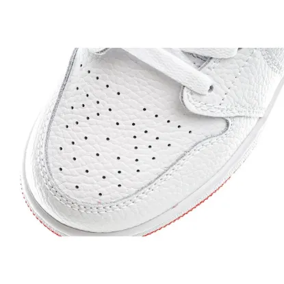 Picture of Air Jordan 1 MID Blue and Red Mandarin Ducks DH0200-100 Mid Series