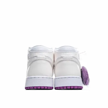 Picture of Air Jordan 1 Mid GG AJ1 Joe 1 Colorful Pink Chameleon Ultraviolet