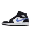 Picture of Air Jordan 1 Mid GS 'Black Racer Blue'