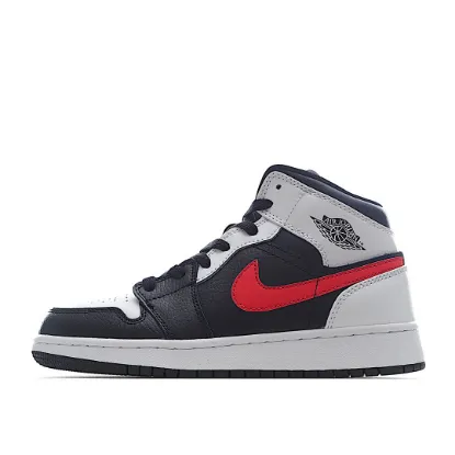 Picture of Air Jordan 1 Mid GS 'Chile Red'