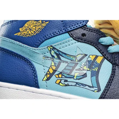 Picture of Air Jordan 1 Mid GS 'Fly'