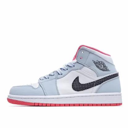 Picture of Air Jordan 1 Mid GS 'Half Blue'