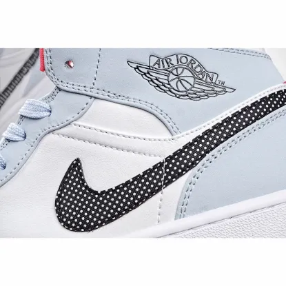 Picture of Air Jordan 1 Mid GS 'Half Blue'