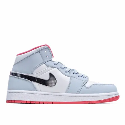 Picture of Air Jordan 1 Mid GS 'Half Blue'