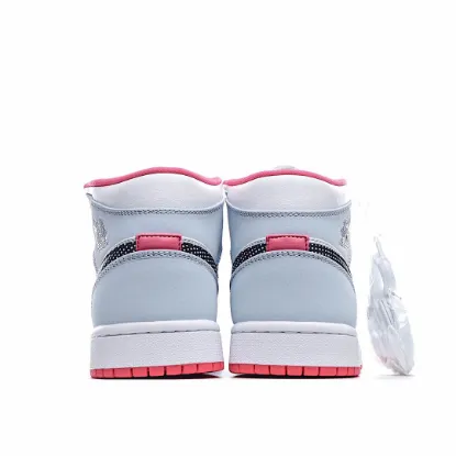 Picture of Air Jordan 1 Mid GS 'Half Blue'