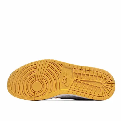 Picture of Air Jordan 1 Mid GS 'Lakers'