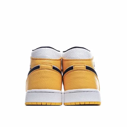 Picture of Air Jordan 1 Mid GS 'Lakers'