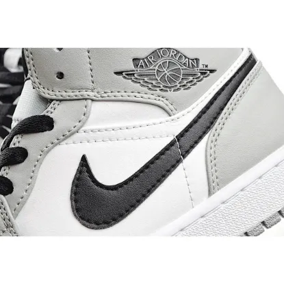Picture of Air Jordan 1 Mid GS 'Light Smoke Grey'