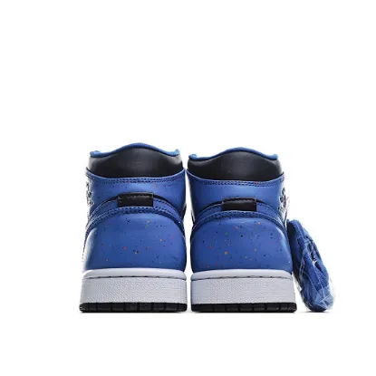 Picture of Air Jordan 1 Mid GS 'Paint Splatter'