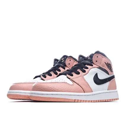 Picture of Air Jordan 1 Mid GS 'Pink Quartz'