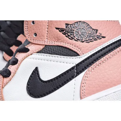 Picture of Air Jordan 1 Mid GS 'Pink Quartz'