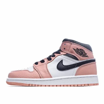 Picture of Air Jordan 1 Mid GS 'Pink Quartz'