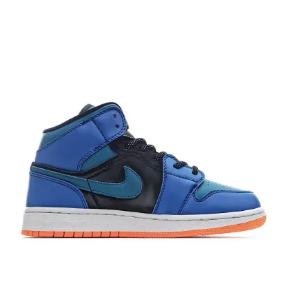 Picture of Air Jordan 1 Mid GS 'Racer Blue'
