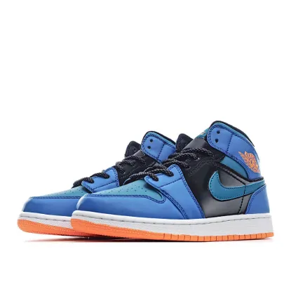 Picture of Air Jordan 1 Mid GS 'Racer Blue'