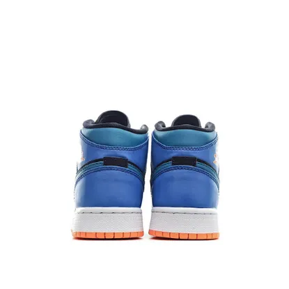 Picture of Air Jordan 1 Mid GS 'Racer Blue'