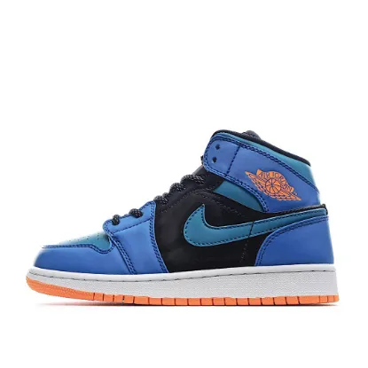 Picture of Air Jordan 1 Mid GS 'Racer Blue'