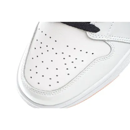 Picture of Air Jordan 1 Mid GS 'White Arctic Orange'