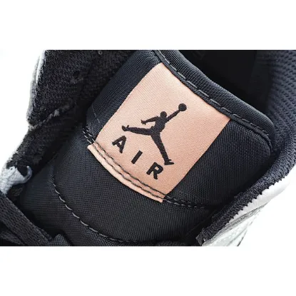 Picture of Air Jordan 1 Mid GS 'White Arctic Orange'