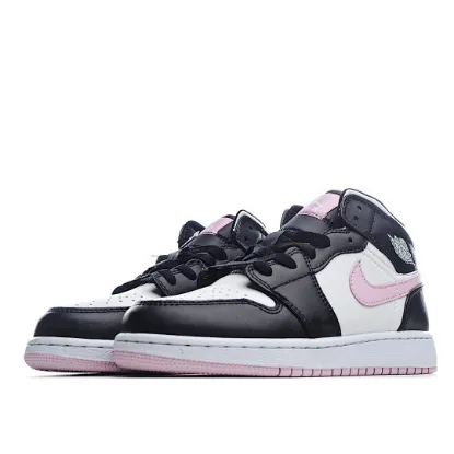 Picture of Air Jordan 1 Mid GS 'White Light Arctic Pink'