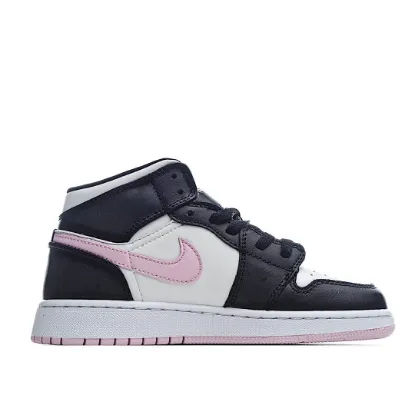 Picture of Air Jordan 1 Mid GS 'White Light Arctic Pink'