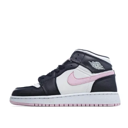 Picture of Air Jordan 1 Mid GS 'White Light Arctic Pink'