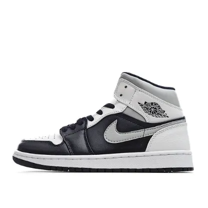 Picture of Air Jordan 1 Mid GS 'White Shadow'