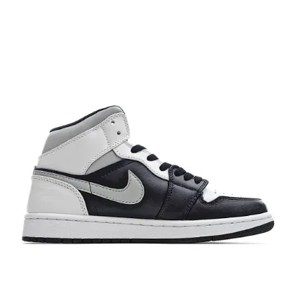 Picture of Air Jordan 1 Mid GS 'White Shadow'