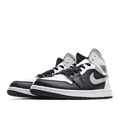 Picture of Air Jordan 1 Mid GS 'White Shadow'
