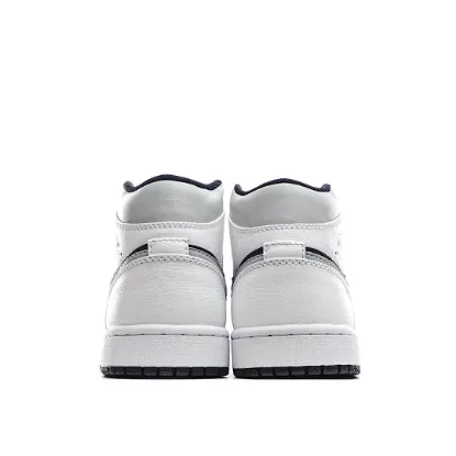 Picture of Air Jordan 1 Mid GS 'White Shadow'
