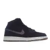 Picture of Air Jordan 1 MiD Mid-Top Basketball Shoes Ink Canvas Black