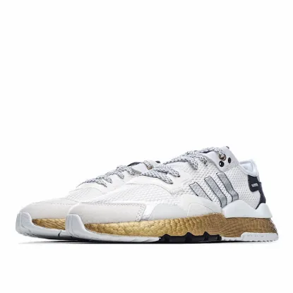 Picture of Adidas Nite Jogger 'White Gold Metallic'