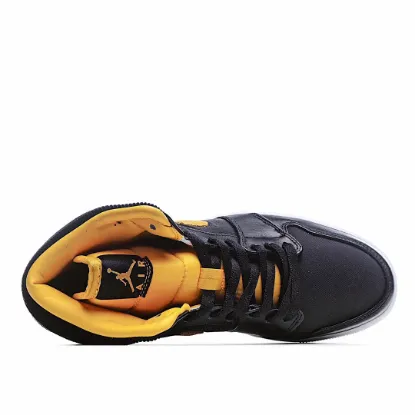 Picture of Air Jordan 1 Mid SE 'Black Gold'