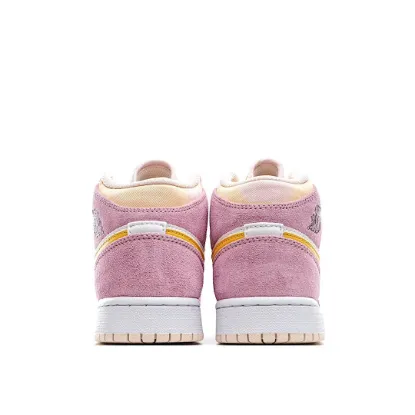 Picture of Air Jordan 1 Mid SE GS 'Arctic Pink'