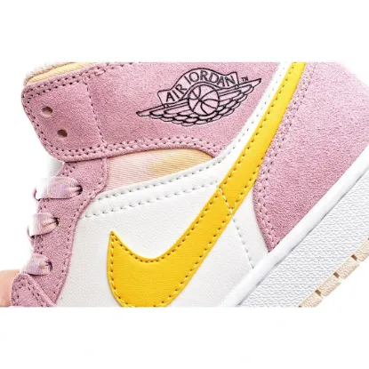 Picture of Air Jordan 1 Mid SE GS 'Arctic Pink'