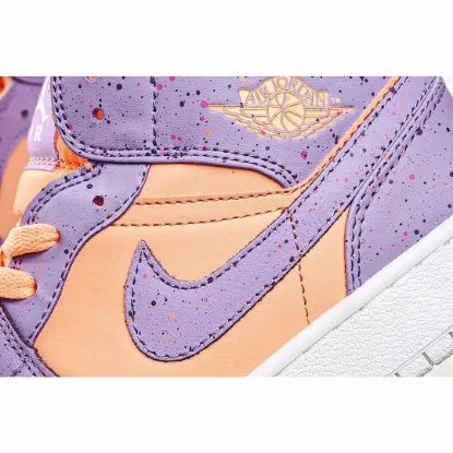 Picture of Air Jordan 1 Mid SE GS 'Atomic Pulse'