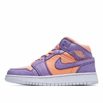 Picture of Air Jordan 1 Mid SE GS 'Atomic Pulse'