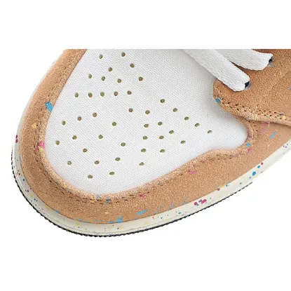 Picture of Air Jordan 1 Mid SE GS 'Brushstroke Paint Splatter'