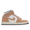 Picture of Air Jordan 1 Mid SE GS 'Brushstroke Paint Splatter'
