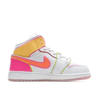 Picture of Air Jordan 1 Mid SE GS 'Edge Glow'