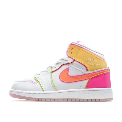 Picture of Air Jordan 1 Mid SE GS 'Edge Glow'