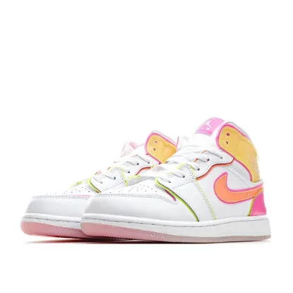 Picture of Air Jordan 1 Mid SE GS 'Edge Glow'