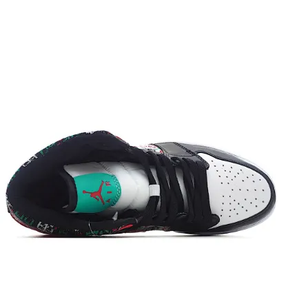 Picture of Air Jordan 1 Mid SE GS 'Ugly Christmas Sweater'