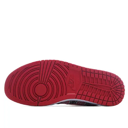 Picture of Air Jordan 1 Mid SE GS 'Ugly Christmas Sweater'