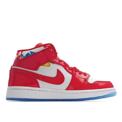 Picture of Air Jordan 1 Mid SE PS 'Barcelona Sweater'