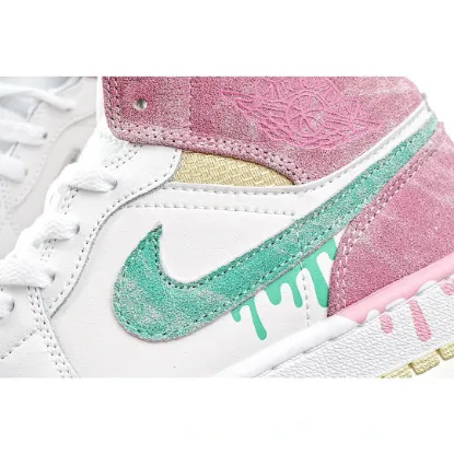 Picture of Air Jordan 1 Mid SE PS 'Ice Cream'