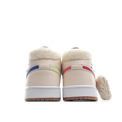 Picture of Air Jordan 1 Mid Utility PS 'Fleece'