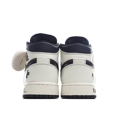 Picture of Air Jordan 1 Mid Video Game Series AJ Mid Basketball Shoes