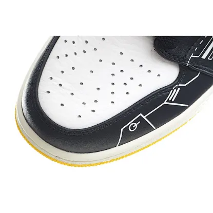 Picture of Air Jordan 1 Mid Video Game Series AJ Mid Basketball Shoes