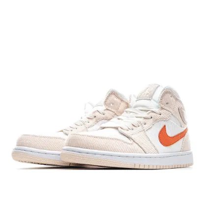 Picture of Air Jordan 1 MiD White Pink Orange