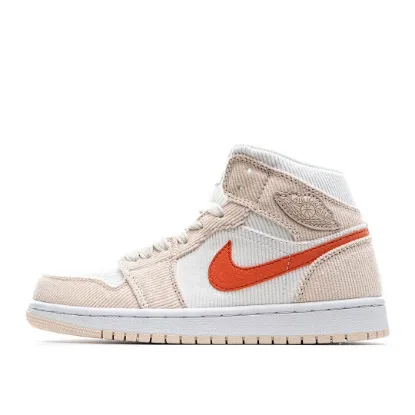 Picture of Air Jordan 1 MiD White Pink Orange